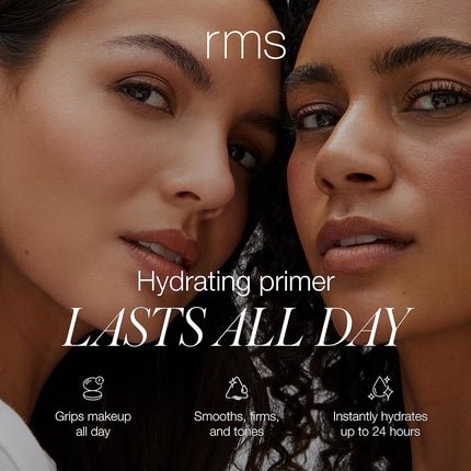RMS Beauty ReEvolve Radiance Locking Primer Face Makeup Refillable Hydrating Grip Foundation - Maison des fragrances