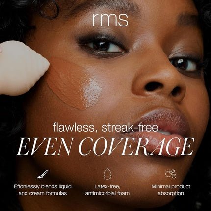 RMS Beauty Skin2Skin Beauty Sponge Makeup Sponge for Liquid Makeup Blending Accessories Brush 1 Count - Maison des fragrances