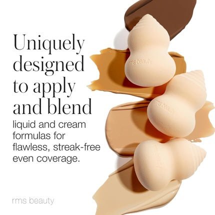 RMS Beauty Skin2Skin Beauty Sponge Makeup Sponge for Liquid Makeup Blending Accessories Brush 1 Count - Maison des fragrances