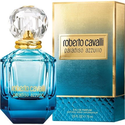 Roberto Cavalli Paradiso Azzurro par Roberto Cavalli Floral Eau de Parfum (EDP) Mixte 75ml - Maison des fragrances