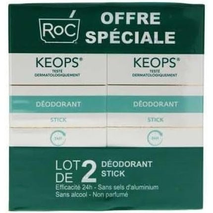 RoC Keops Deodorant Stick Déodorant (Déo) Mixte 40ml - Maison des fragrances