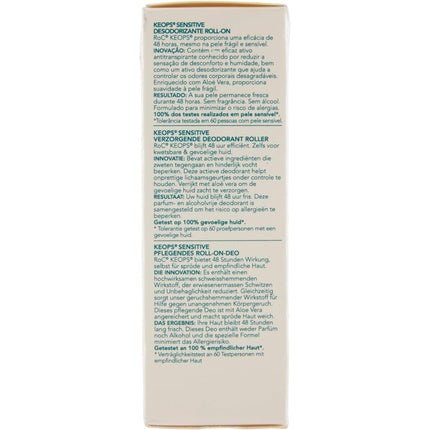 RoC Keops Roll-On Deodorant 48H 30ml Unisexe - Maison des fragrances
