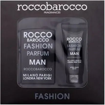 Roccobarocco Fashion Man Coffret Eau de toilette 75 Ml And Aftershave Balm 100 Ml - Maison des fragrances