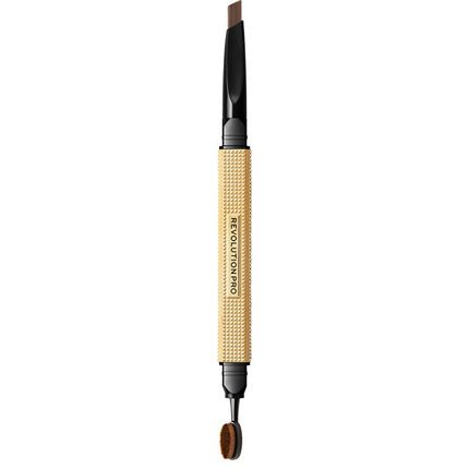 Rockstar Dark Brown Double - Sided Eyebrow Pencil (Brow Style R) 0.25g - Maison des fragrances