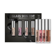 Rodial Glass Glow Edit Blush Drops Frosted Pink Sunset Kiss Bronze Glowlighter Glass Highlighter Luxurious Makeup Kit Beauty Gift - Maison des fragrances