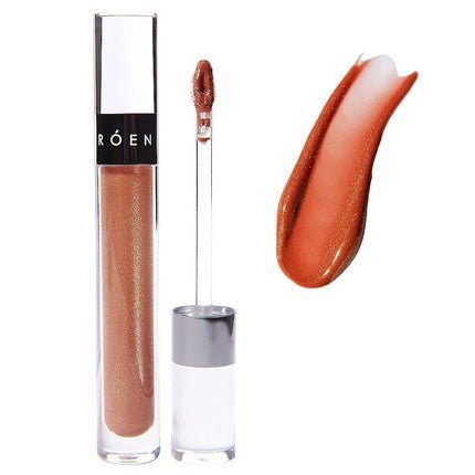 ROEN Natural Kiss My Liquid Lip Balm Shimmer Bowie Shimmery Nude Rose - Maison des fragrances