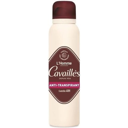 Roge - Cavailles Roge Cavailles Absorb+ 48h Antiperspirant Déodorant (Déo) Homme 150ml - Maison des fragrances
