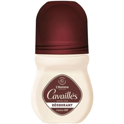 Roge - Cavailles Roge Cavailles Deodorant Freshness 48h Roll - On Déodorant (Déo) Homme 50ml - Maison des fragrances