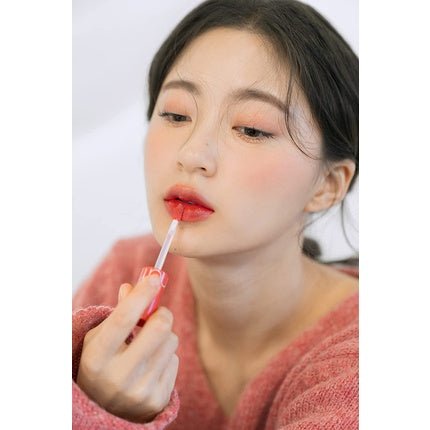 ROMAND Juicy Lasting Tint Syrup Coating Lip Tint 09 Litchi Coral - Maison des fragrances