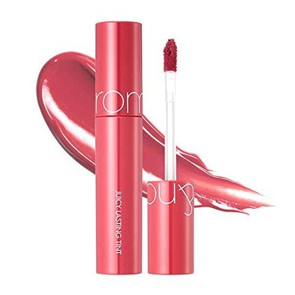 ROMAND Juicy Lasting Tint Syrup Coating Lip Tint 09 Litchi Coral - Maison des fragrances