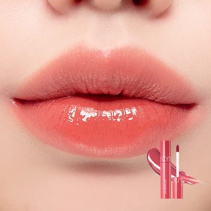 ROMAND Juicy Lasting Tint Syrup Coating Lip Tint 09 Litchi Coral - Maison des fragrances