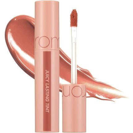 Rom&Nd Juicy Lasting Tint Highly Pigmented Lip Gloss 22 Pomelo Skin 5.5g - Maison des fragrances