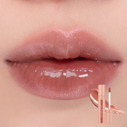 Rom&Nd Juicy Lasting Tint Highly Pigmented Lip Gloss 22 Pomelo Skin 5.5g - Maison des fragrances