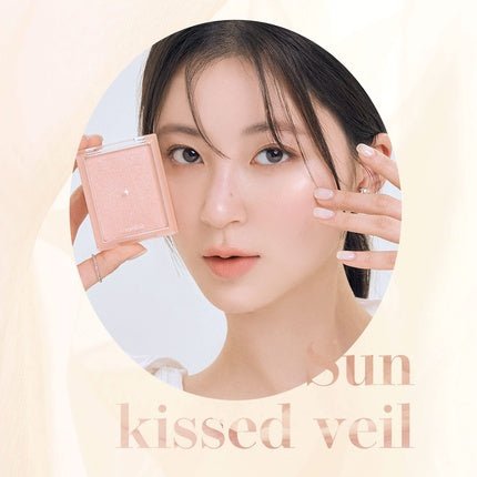 Rom&Nd See Through Veillighter Face Highlighter 01 Sunkissed Veil 5.5g - Maison des fragrances