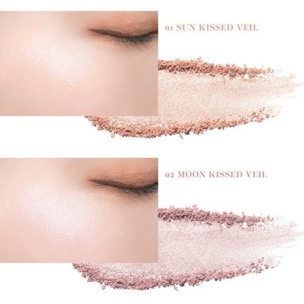 Rom&Nd See Through Veillighter Face Highlighter 01 Sunkissed Veil 5.5g - Maison des fragrances