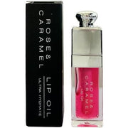 Rose & Caramel Lip Oil Hydrating Fruit Flavoured Tinted Non Sticky Long Lasting Lip Gloss Bubble Gum - Maison des fragrances