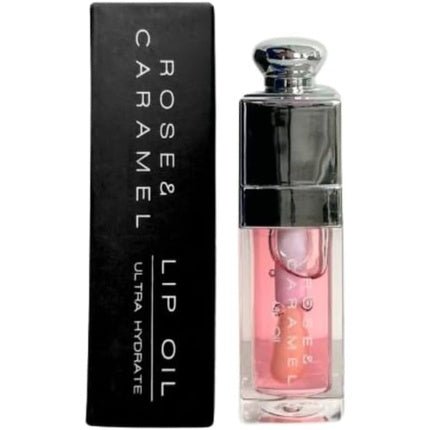 Rose & Caramel Lip Oil Hydrating Fruit Flavoured Tinted Non Sticky Long Lasting Lip Gloss Strawberry - Maison des fragrances