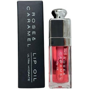 Rose & Caramel Lip Oil Hydrating Fruit Flavoured Tinted Non Sticky Long Lasting Lip Gloss Watermelon - Maison des fragrances