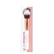 Rose Gold Cosmetic Brush for Powder and Contours with Case D53 - Maison des fragrances