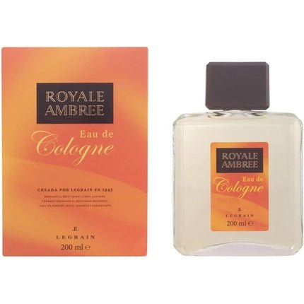 Royal Ambree Royale Ambree par Legrain Splash Eau de Cologne (EDC) Homme 198ml - Maison des fragrances