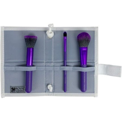 Royal & Langnickel MODA Complexion Perfection Makeup Brush Flip Kit Purple - Maison des fragrances
