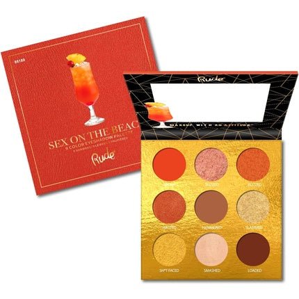 Rude Cocktail Party 9 Color Eyeshadow Palette - Sex on The Beach - Maison des fragrances