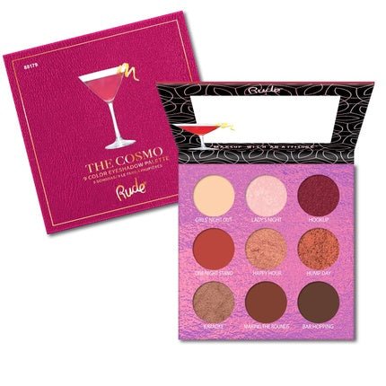 Rude Cocktail Party 9 Color Eyeshadow Palette - The Cosmo - Maison des fragrances