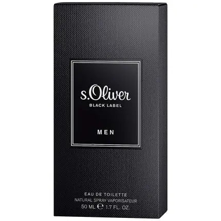 S. Oliver S.Oliver Black Label Eau de Toilette (EDT) Homme 50ml - Maison des fragrances