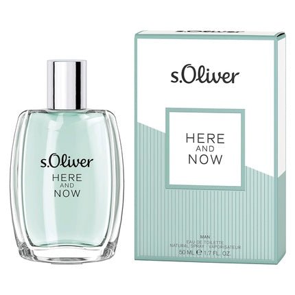 S. Oliver S.Oliver Here And Now Eau de Toilette (EDT) Homme 50ml - Maison des fragrances