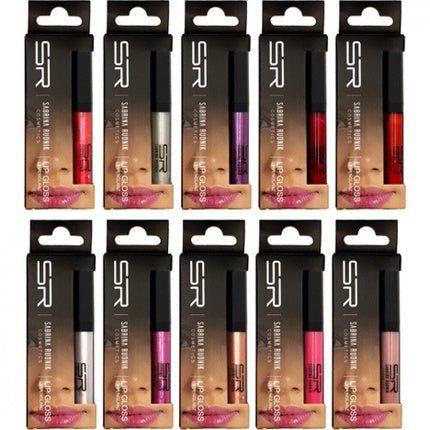 Sabrina Rudnik Cosmetics Lip Gloss Lipstick 10 Colors - Maison des fragrances