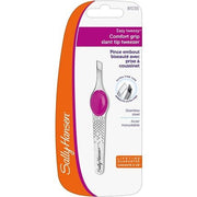 Sally Hansen Beauty Tools Eazy Tweezy Slant Tip Tweezer Comfort Grip Slant Tip with Platform Precision Stainless Steel Tweezers for Eyebrows - Maison des fragrances