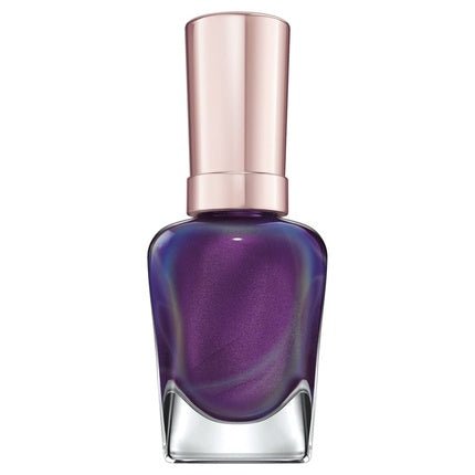 Sally Hansen Color Therapy Nail Polish 14.7ml - Shade 402 Plum Euphoria Shimmering Purple - Maison des fragrances