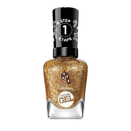 Sally Hansen Miracle Gel Holiday Collection Nail Polish Less Bitter More Glitter 914 - Maison des fragrances