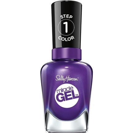 Sally Hansen Miracle Gel Nail Polish 570 Purplexed Pulplexed Shade 0.5 Ounce - Maison des fragrances