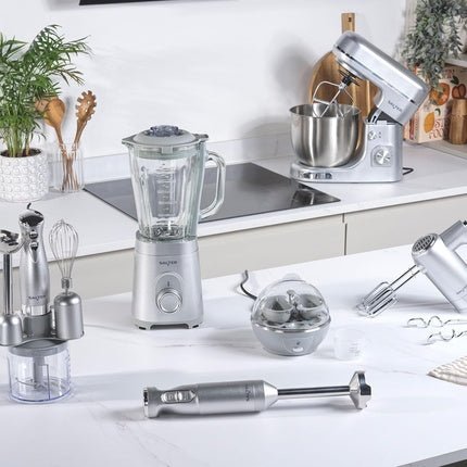 Salter Aspen Milk Frother 4 - in - 1 Electric Milk Steamer Hot and Cold - Maison des fragrances
