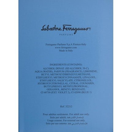 Salvatore Ferragamo Acqua Essenziale Eau de Toilette 50 ml - Maison des fragrances
