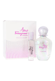 Salvatore Ferragamo Amo Flowerful Set And Eau de Toilette Unisexe - Maison des fragrances