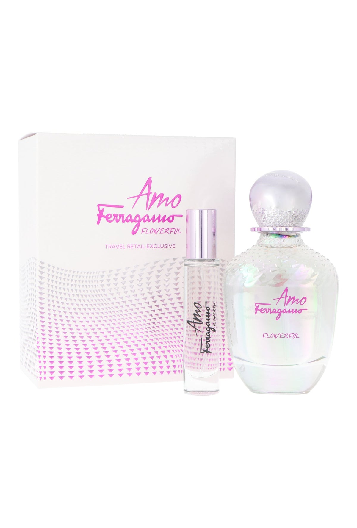 Salvatore Ferragamo Amo Flowerful Set And Eau de Toilette Unisexe - Maison des fragrances
