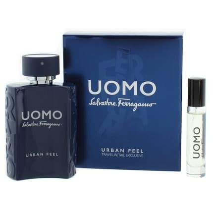 Salvatore Ferragamo 's Urban Feel & Fragrance Set Coffret (Coffret) Homme 100ml - Maison des fragrances