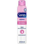 Sanex Dermo Invisible Antiperspirant Deodorant Spray 200ml - Maison des fragrances