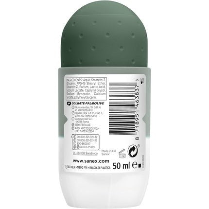 Sanex Zero% Respect & Control 's Deodorant Roll-On Deodorant Fresh Déodorant (Déo) Homme 50ml - Maison des fragrances
