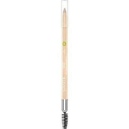 SANTE Naturkosmetik Eyebrow Pencil 01 Blonde with Brow Brushes 1.14g - Maison des fragrances