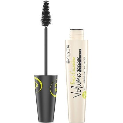 SANTE Naturkosmetik Fresh Cucumber Volume Mascara with Organic Cucumber Extract 12ml Extra Black - Maison des fragrances