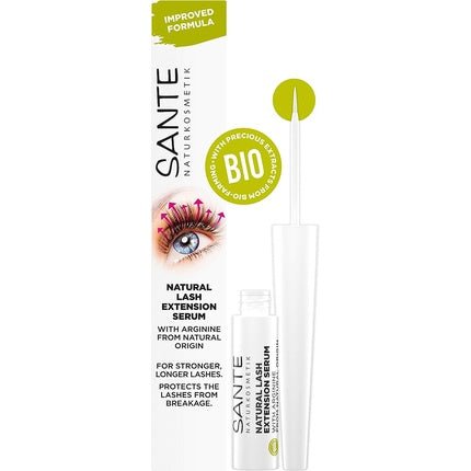 Sante Naturkosmetik Natural Organic Eyelash Serum 3.5ml Improved Formula - Maison des fragrances