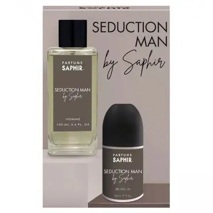 Saphir Seduction And Roll-On Set Eau de Parfum 100ml Unisexe - Maison des fragrances
