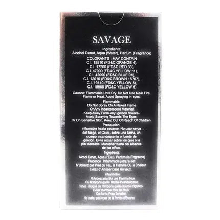 Savage Pour Homme Homme 3.4fl.oz 100ml Sealed 3.4 Ounce - Maison des fragrances