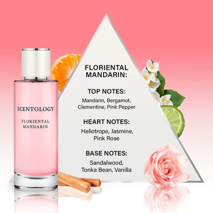 Scentology Floriental Mandarin Perfume Eau de Parfum (EDP) Femme 100ml - Maison des fragrances