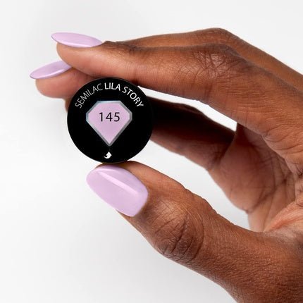 Semilac 145 UV Hybrid Nail Polish Lila Story 7ml - Maison des fragrances