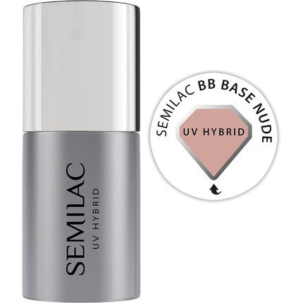 Semilac BB Nude Base Coat for Gel Nail Polish 7ml - Maison des fragrances