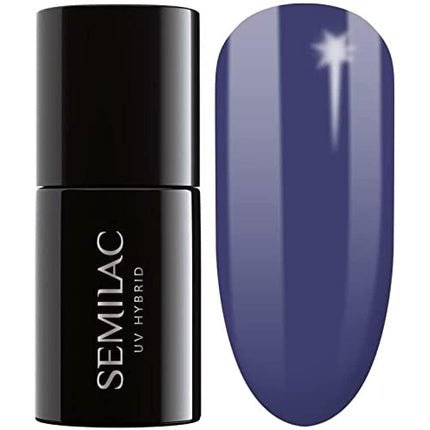 Semilac Hybrid UV Nail Polish 7ml 018 Cobalt - Maison des fragrances
